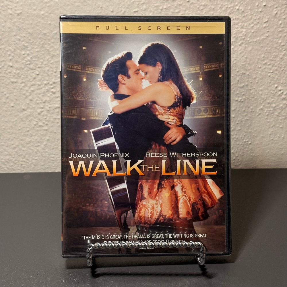20th Century Fox Walk the Line DVD Unisex OS Black New Full Screen Johnny Cash
